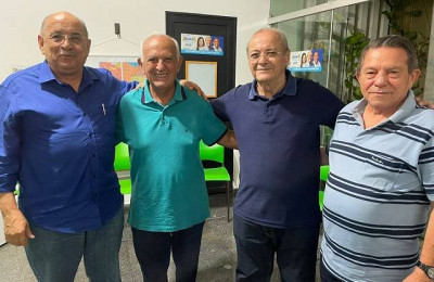 Sílvio Mendes recebe apoio do ex-vice-governador Osmar Araújo, do MDB e do Patriota